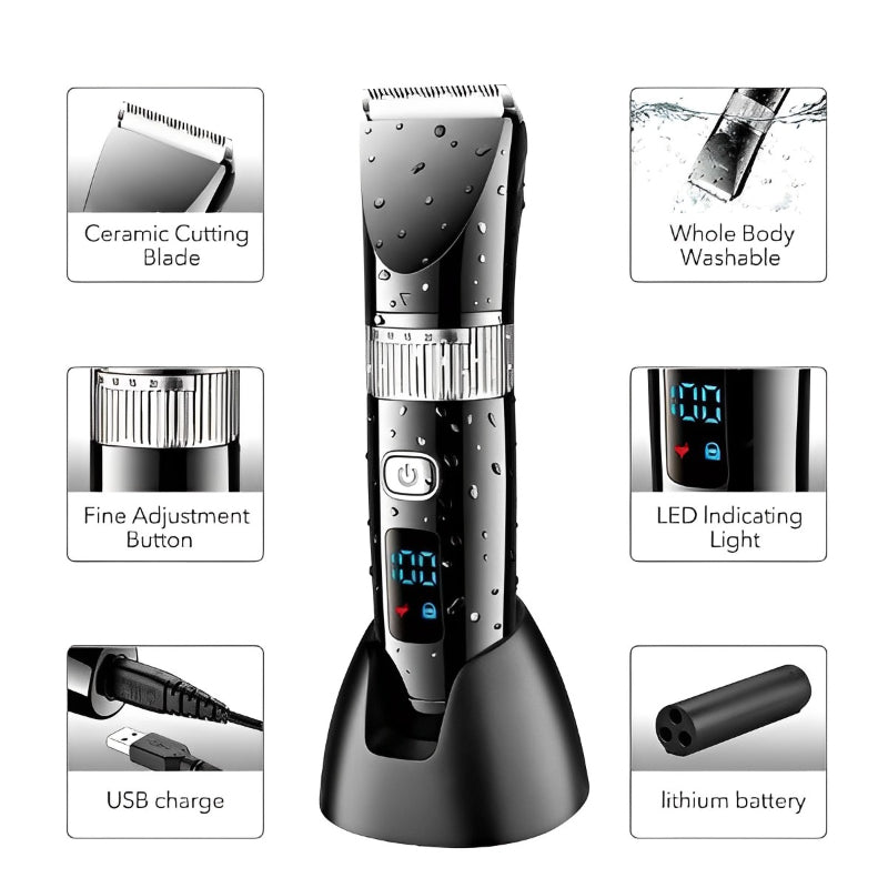 Waterproof Haircut And Beard Trimming Machine