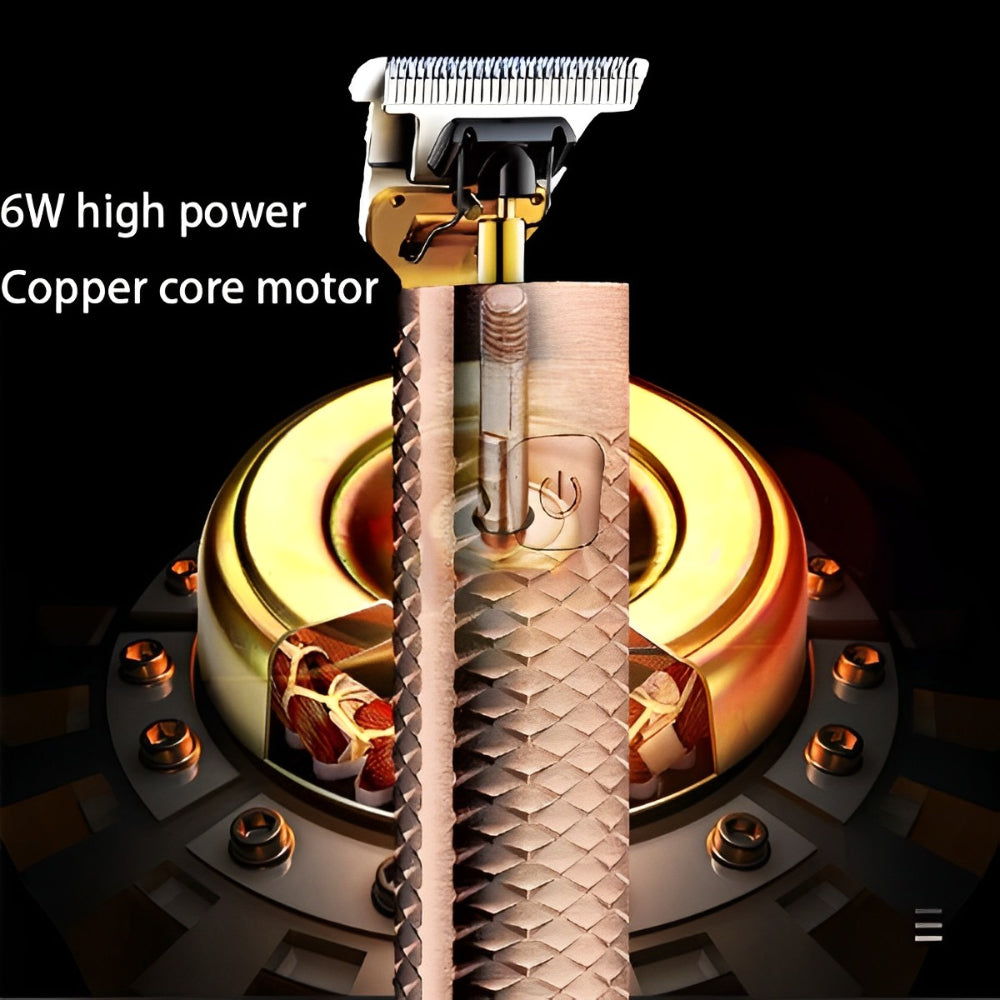All-Metal Electric Rechargeable Professional Hair Trimmer