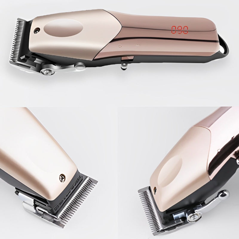 LED Display Rechargeable Electrical Hair Clipper For Men