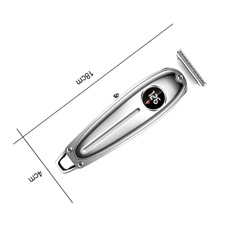 Original LCD Full Metal Hair Trimmer For Men