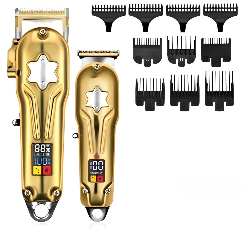 Full Metal Hair Trimmer Combo Kits For Men