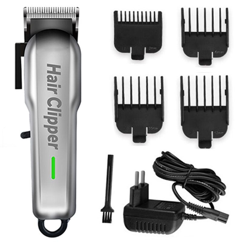 Electric Rechargeable Cordless Hair Clipper Kit