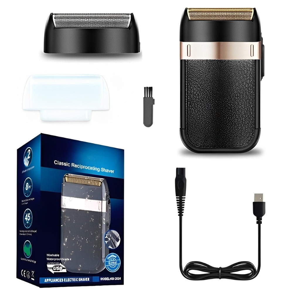 Powerful Rechargeable Electric Beard Shaver For Men