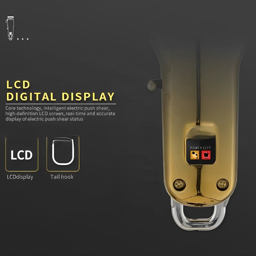 Metal Professional Cordless Rechargeable Hair Trimmer