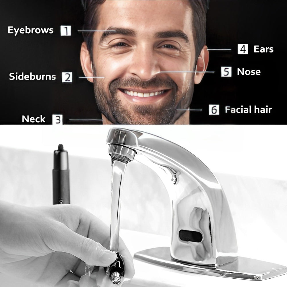 2 In 1 Rechargeable Grooming Kit Trimmer For Men