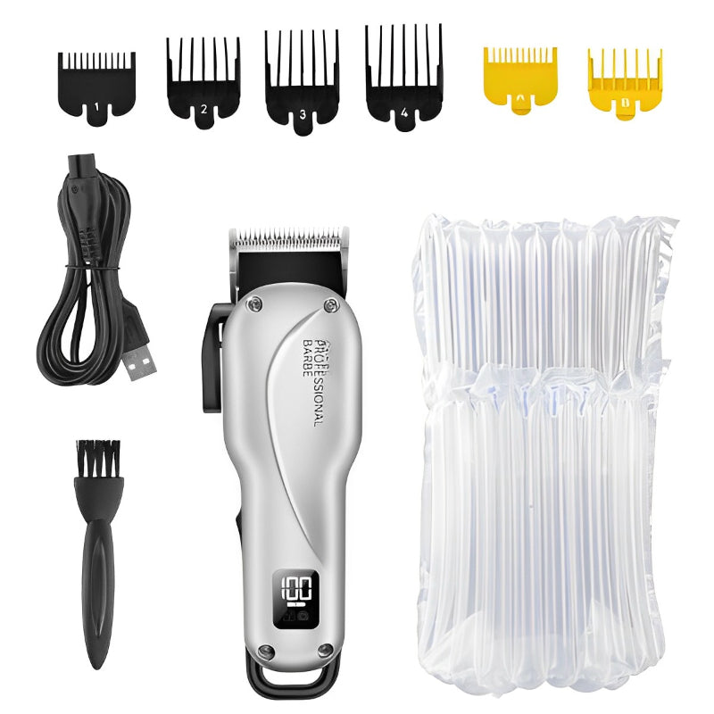 Rechargeable Cord Cordless Beard Hair Clipper For Men