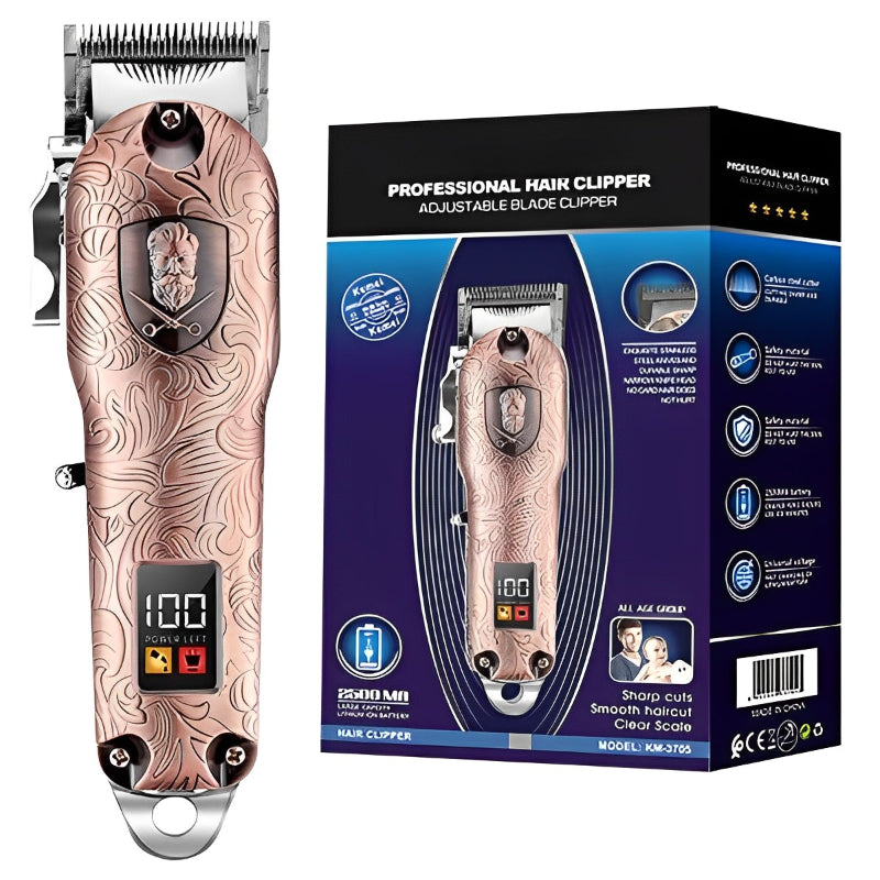 Professional Full Metal Barber Electric Hair Clipper