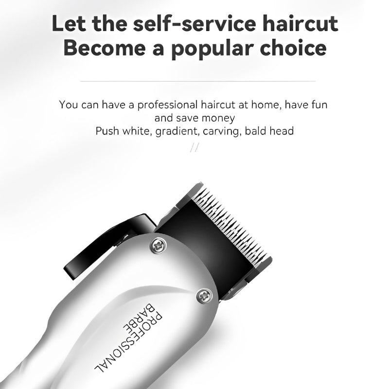 Rechargeable Cord Cordless Beard Hair Clipper For Men