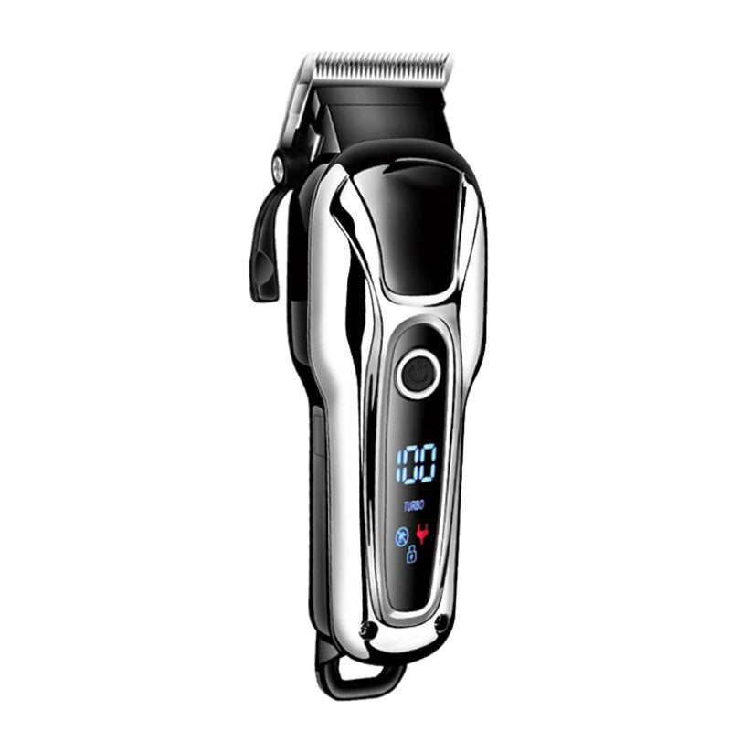 Professional LCD Display Cordless Electric Hair Trimmer For Men