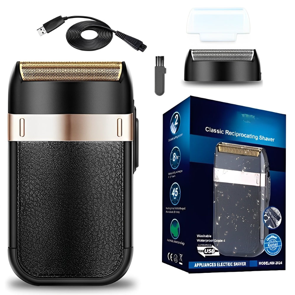 Powerful Rechargeable Electric Beard Shaver For Men