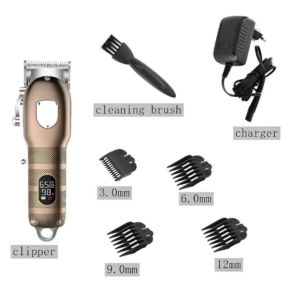 Metal Housing Barber Electric Hair Clipper