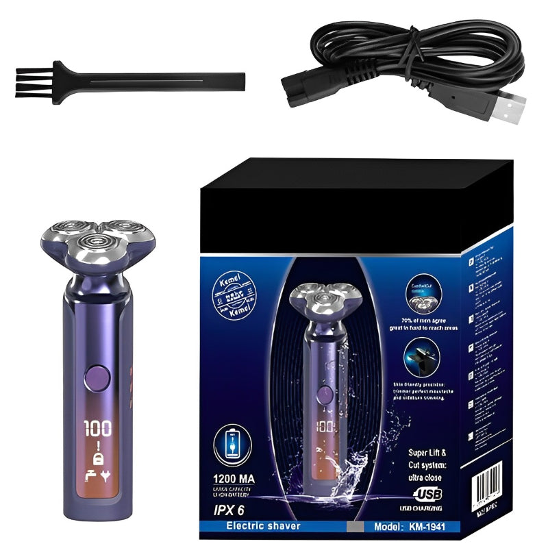 Floating Head Electric Beard Shaver For Men