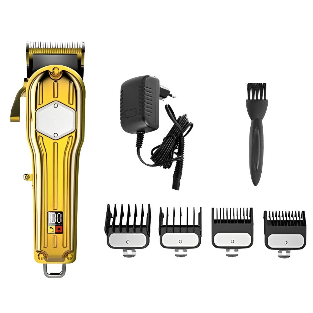 All Metal Rechargeable Adjustable Hair Clipper