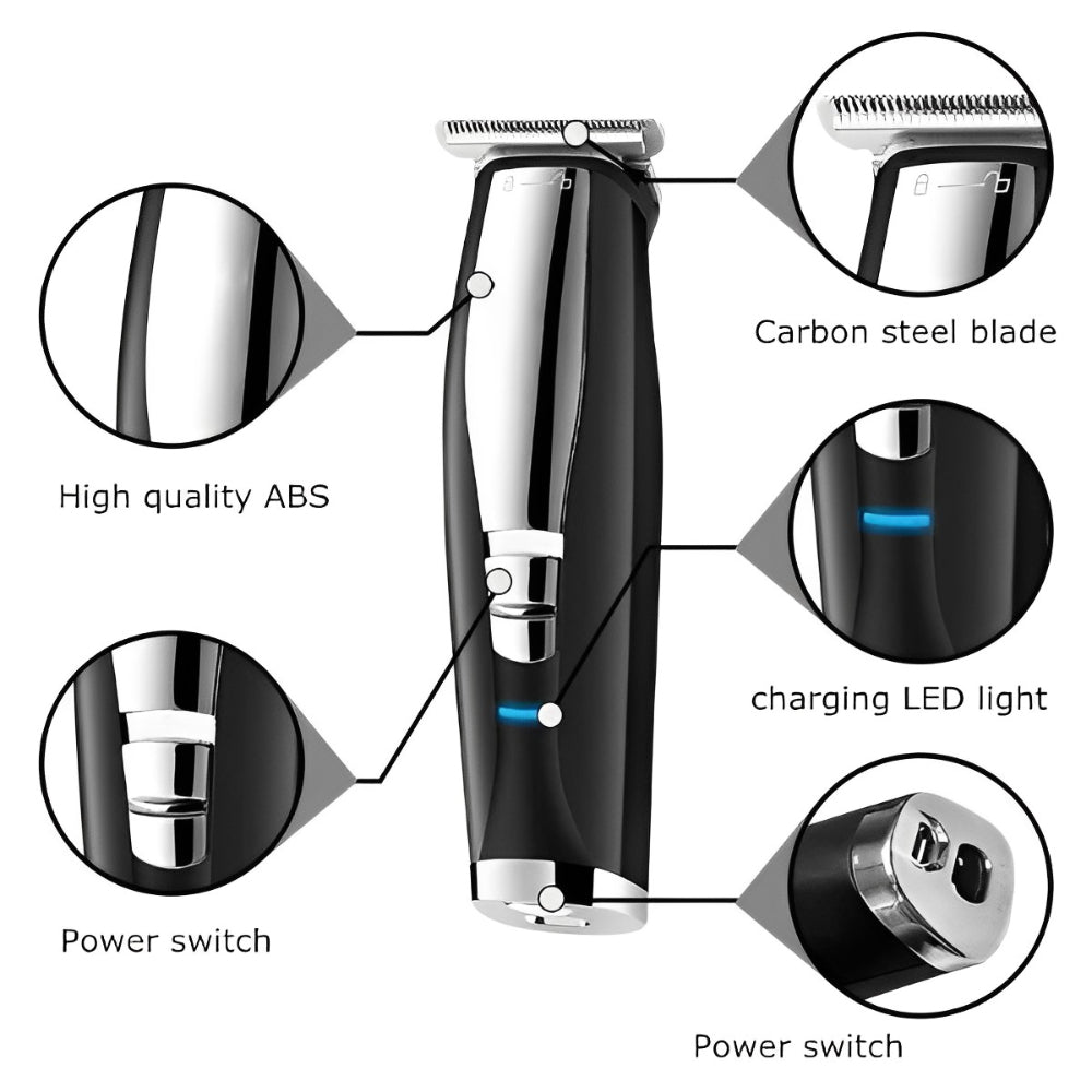 2 In 1 Rechargeable Electric Hair Trimmer And Shaver For Men