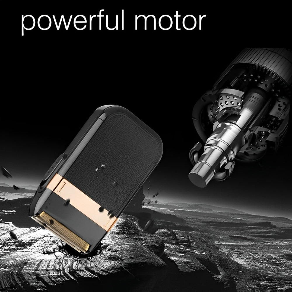 Powerful Rechargeable Electric Beard Shaver For Men