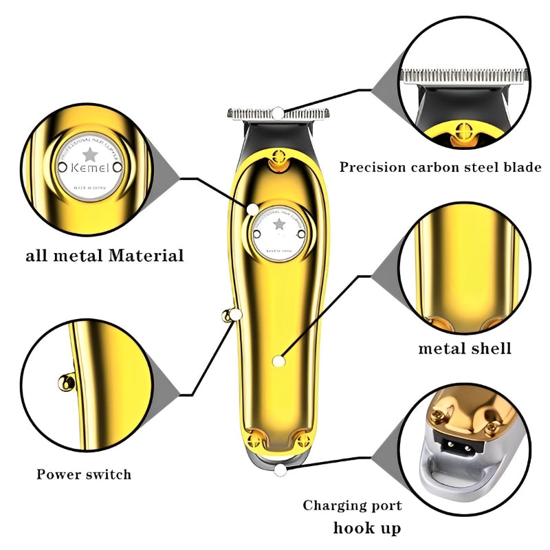 Powerful Full Metal Hair Clipper For Men