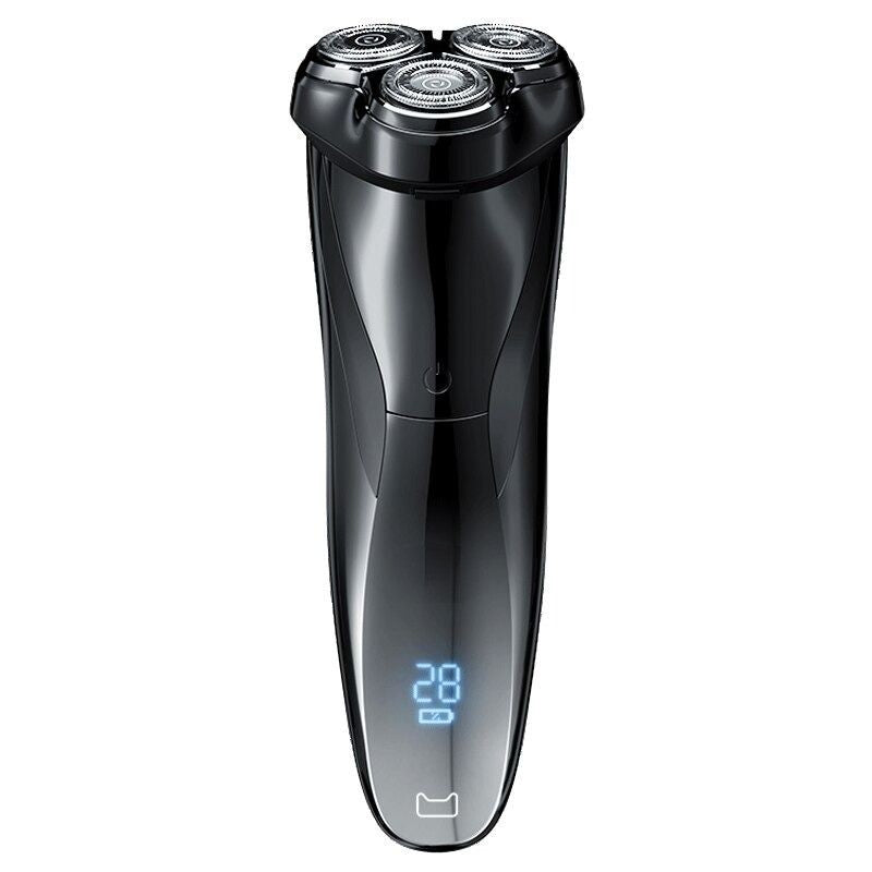 Wet & Dry Dual Use LCD Display Face Beard Shaving Razor