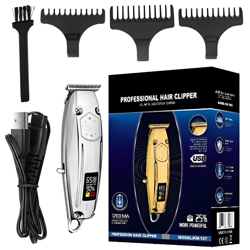 Professional Aluminum Alloy Beard Hair Trimmer