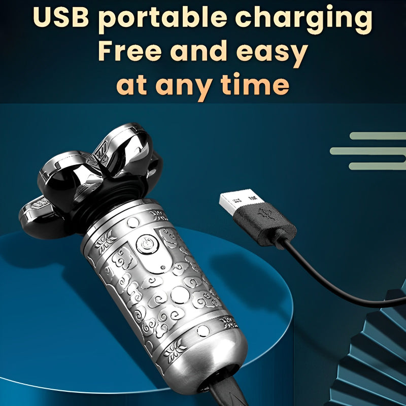 Metal Rechargeable Electric Shaver For Men