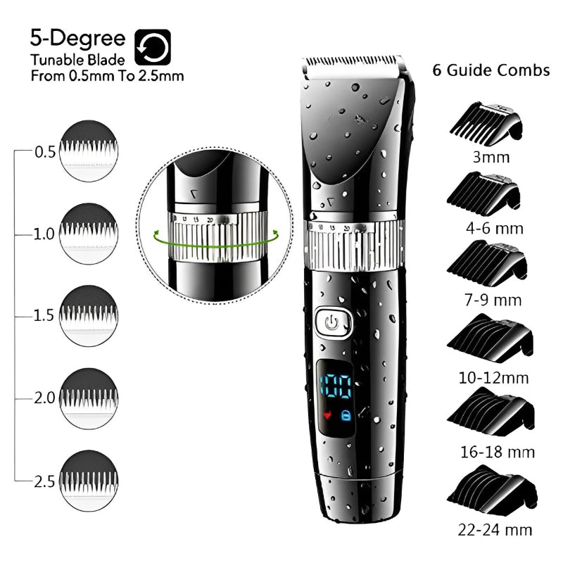 Waterproof Haircut And Beard Trimming Machine