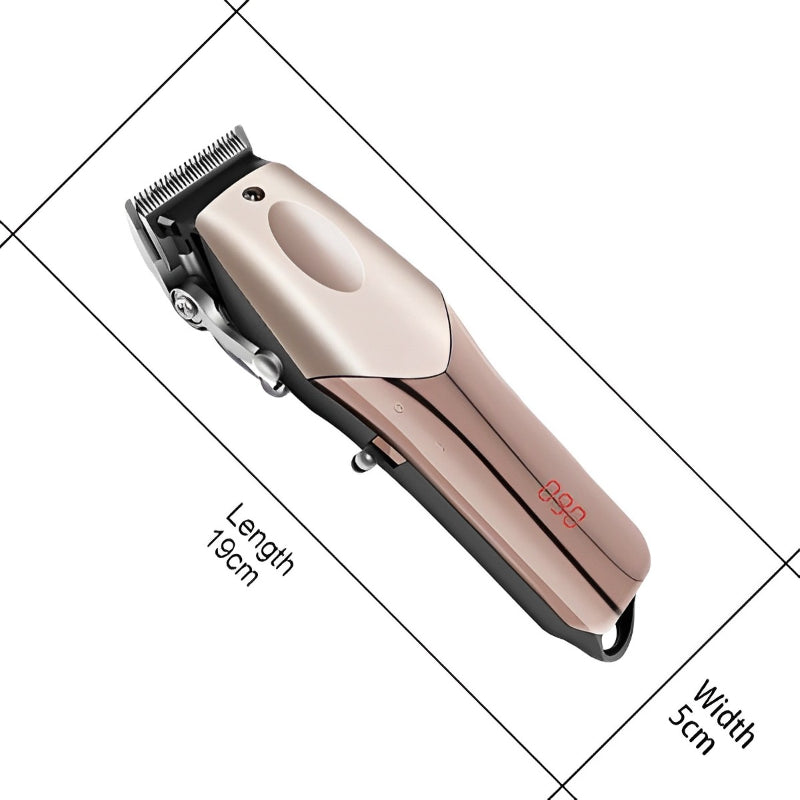 LED Display Rechargeable Electrical Hair Clipper For Men