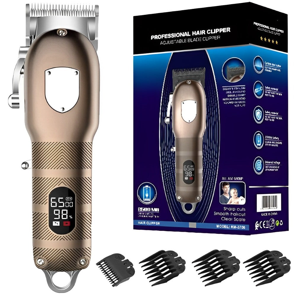 Metal Housing Barber Electric Hair Clipper