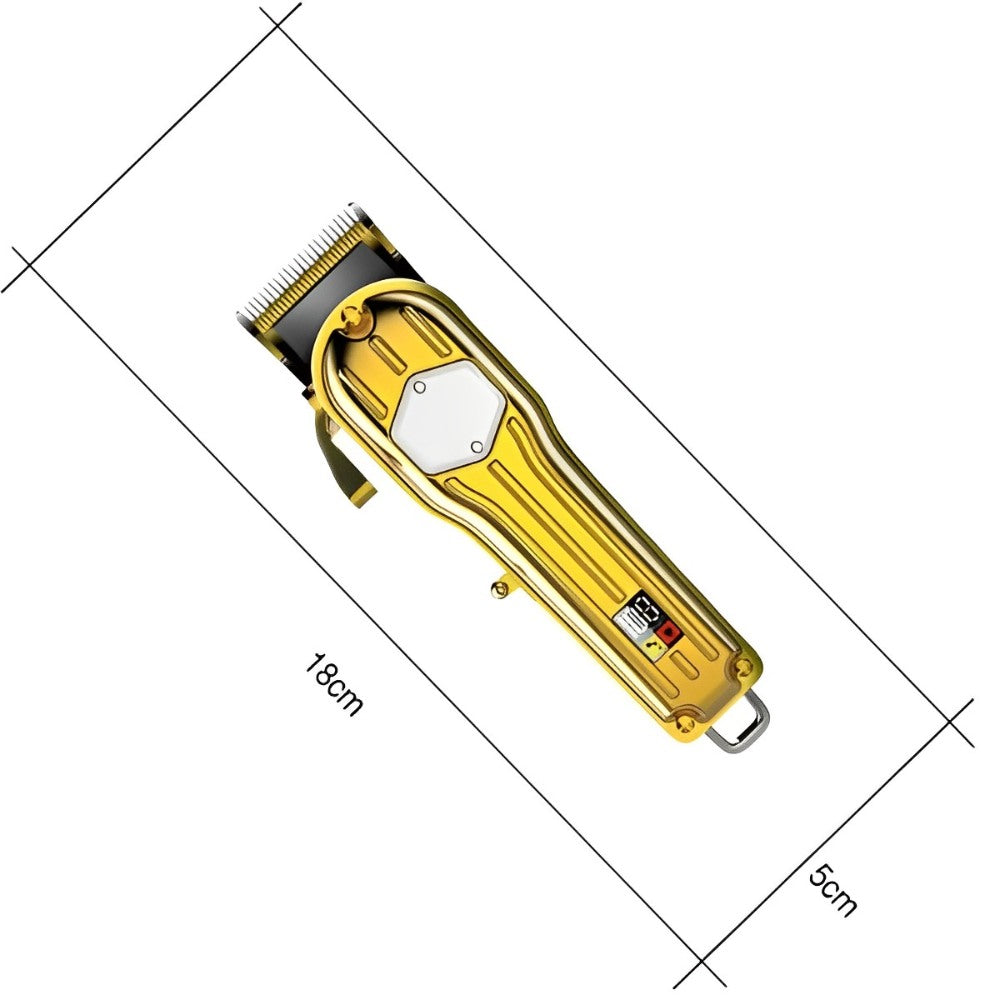 All Metal Rechargeable Adjustable Hair Clipper