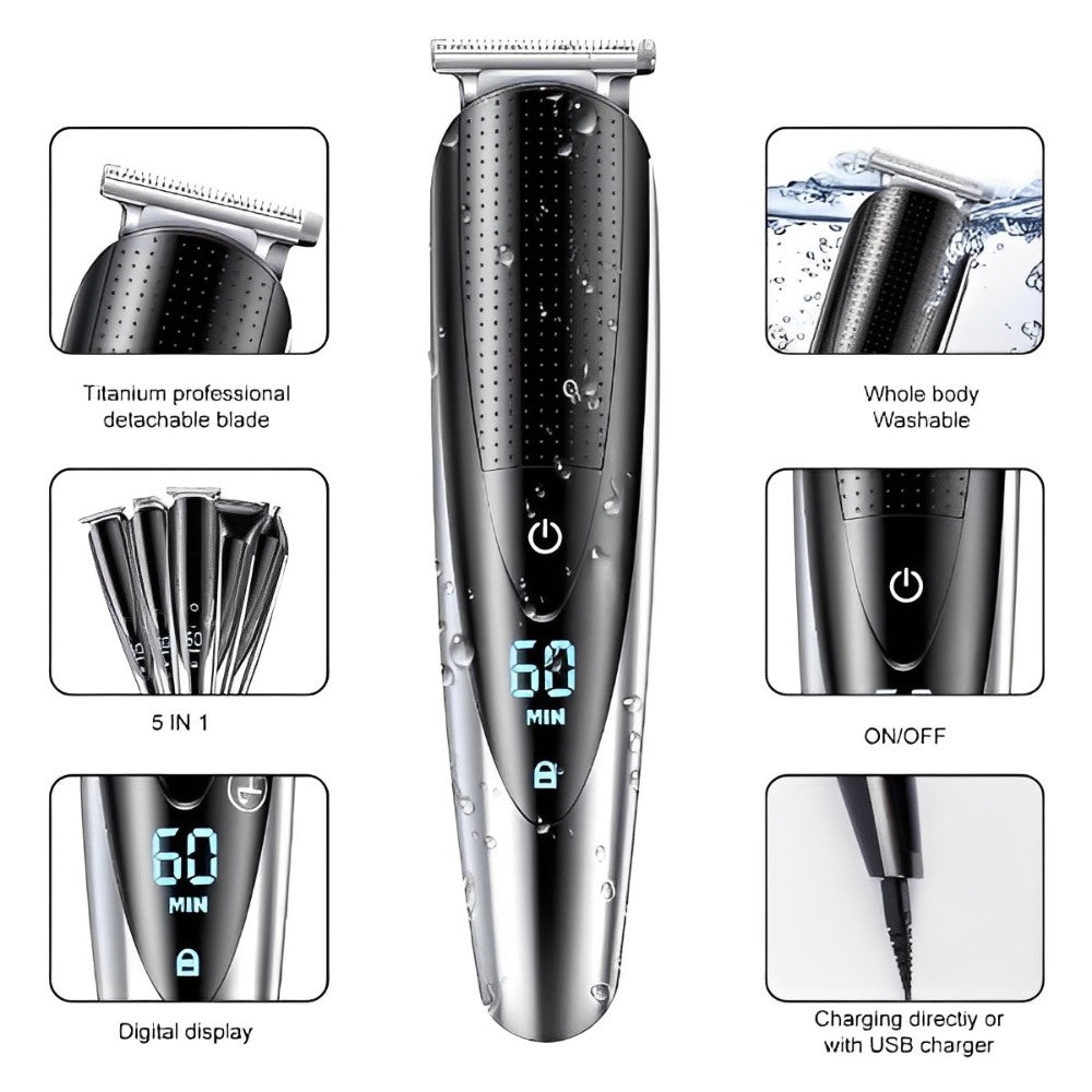 All-In-One Electric Shaver Grooming Kit