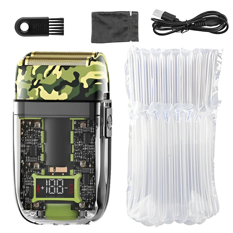 Transparent Hair Beard Electric Shaver For Men