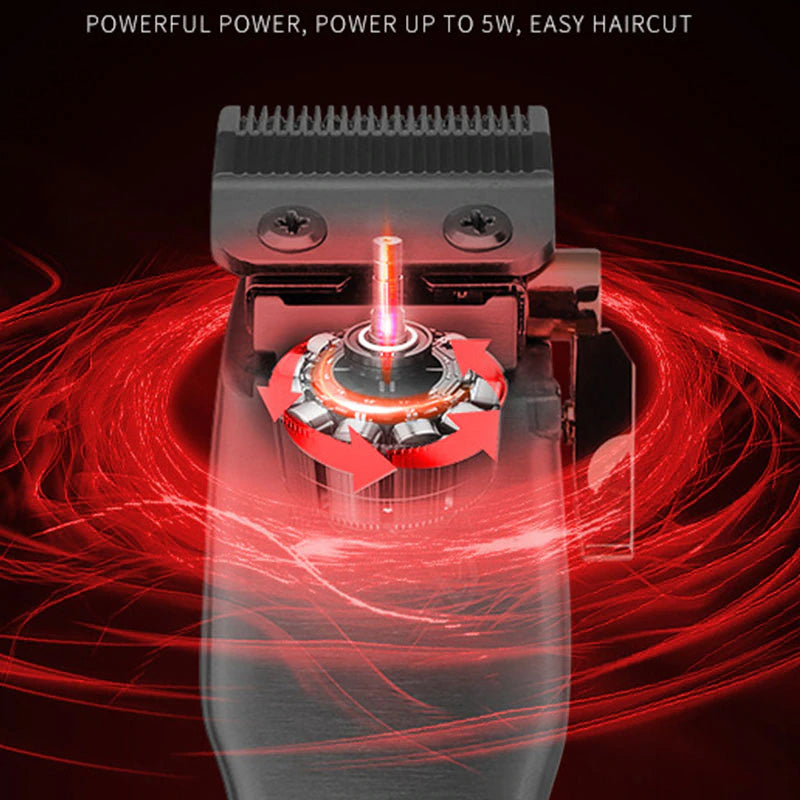 Full Metal Electric Housing Professional Hair Trimmer
