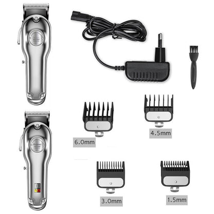 Heavy-Duty Metal Cordless Barber Trimmer