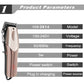 LED Display Rechargeable Electrical Hair Clipper For Men