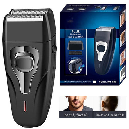 Metal Shell Rechargeable Electric Shaver