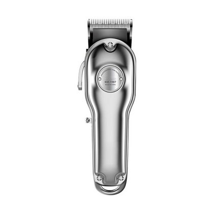 Heavy-Duty Metal Cordless Barber Trimmer