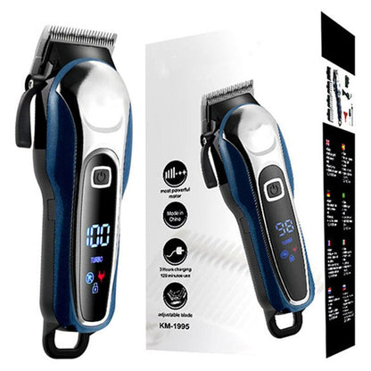 LCD Display Rechargeable Hair Trimmer