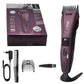 Purple Professional Rechargeable Adjustable Hair Beard Trimmer