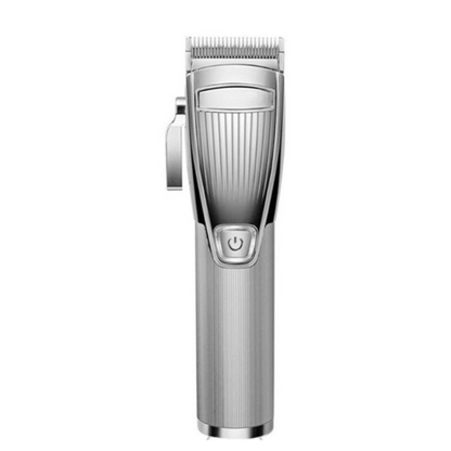 Silver Stylish Cordless Rechargeable Hair Trimmer For Men