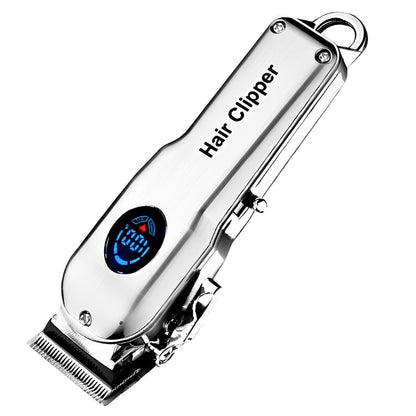 Rechargeable LCD Display Hair Clipper For Men