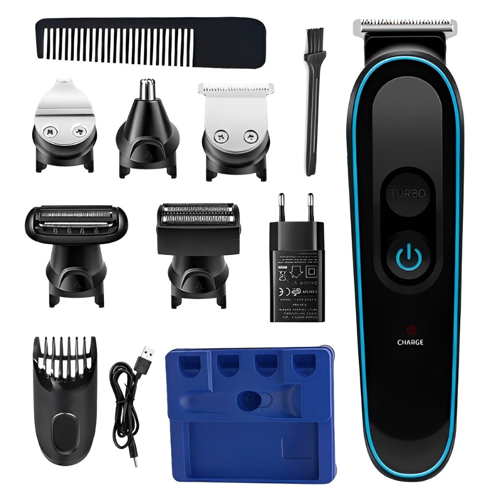 All In One Black Stylish Hair Trimmer For Men