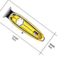 Full Metal Gold Hair Trimmer With Display