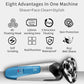 4 In 1 Floating Head Rechargeable Electric Shaver For Men