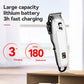Cordless Rechargeable White Hair Trimmer Machine