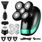 5 In 1 Men's Rechargeable Bald Head Electric Shaver