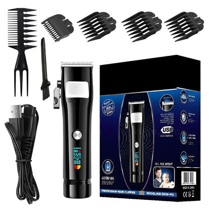 Adjustable Cordless Professional Hair Clipper For Men