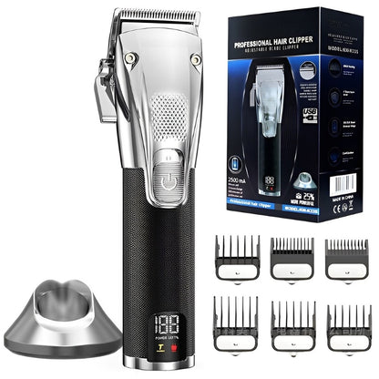 Cordless Adjustable Electric Hair Clipper For Men