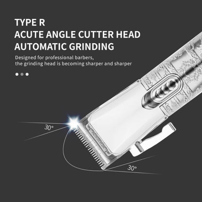 Original Professional 2-Speeds Rechargeable Hair Clipper For Men