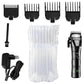 Adjustable Rechargeable Cord And Cordless Hair Clipper For Men