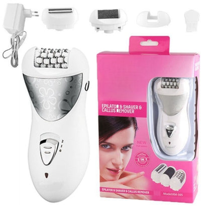 Tri-Action Cordless Epilator Set