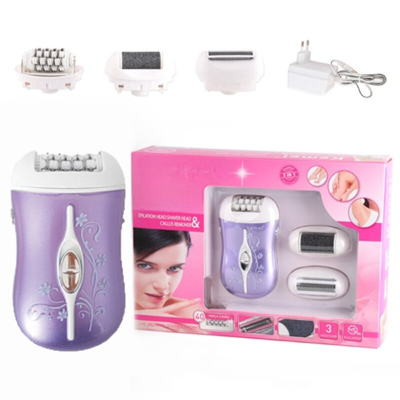 3 In 1 Women's Hair Removal Electric Epilator