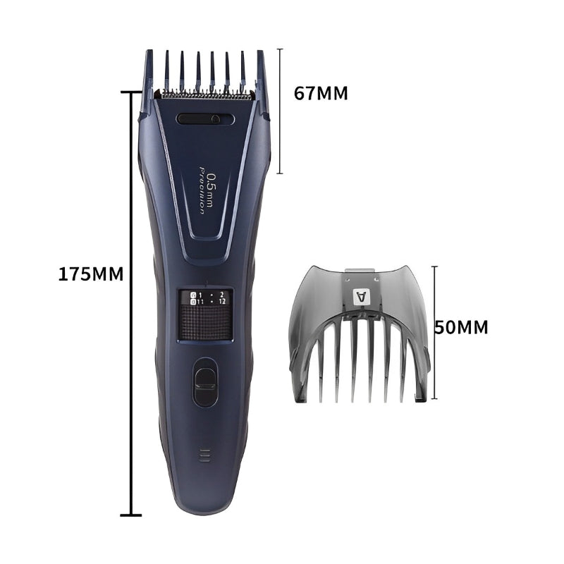 Purple Professional Rechargeable Adjustable Hair Beard Trimmer